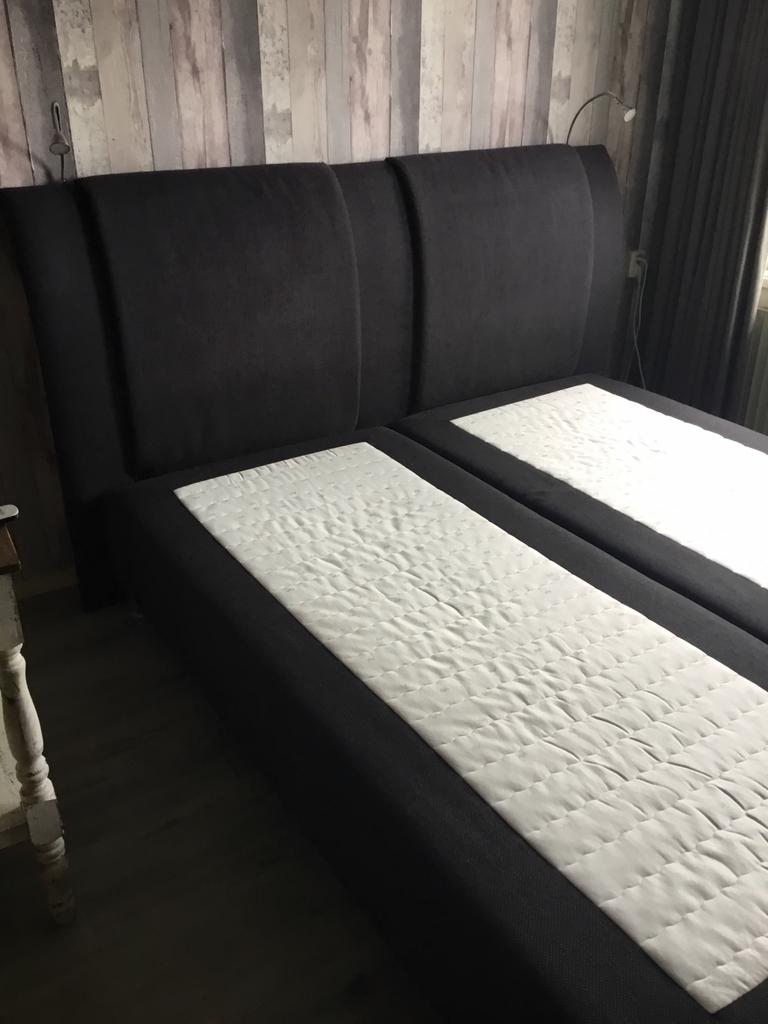 Gratis ophalen Boxspring onderstel 180 x 200 kleur antraciet, Ophalen, Gebruikt, Tweepersoons, 180 cm