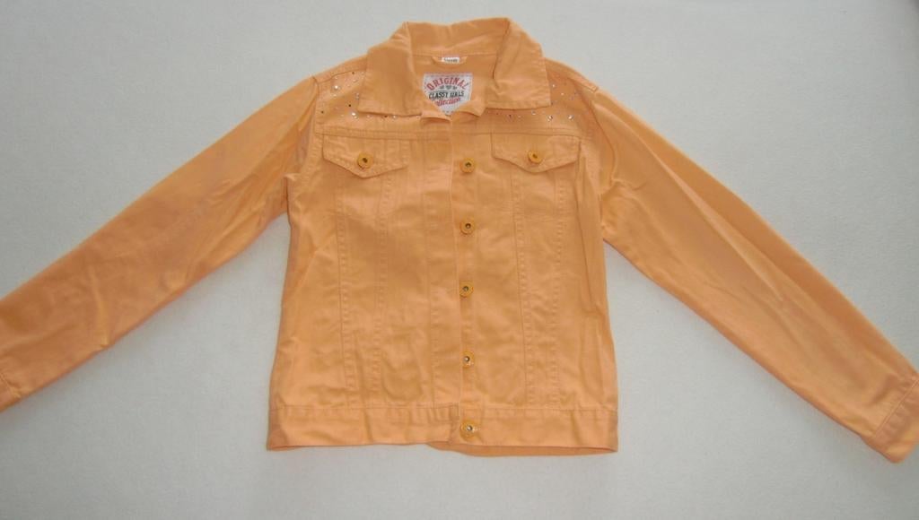 NIEUW: jasje, mt. 134/140, Kinderen en Baby's, Kinderkleding | Maat 134, Ophalen of Verzenden, Nieuw, Meisje, Jas