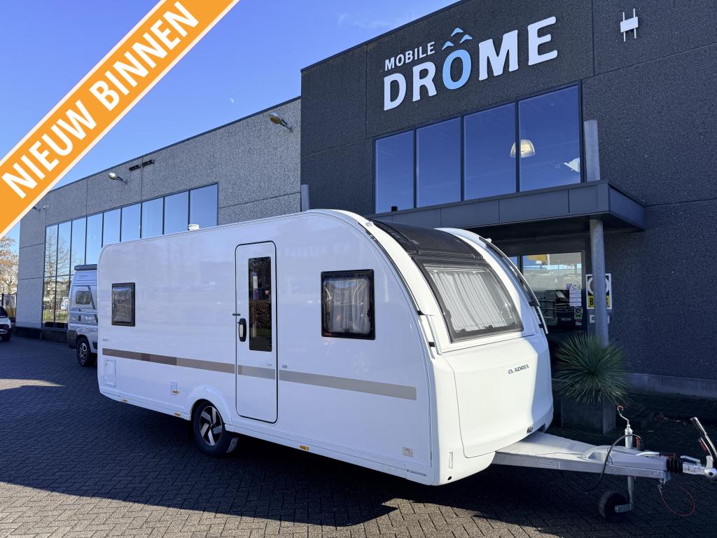 Adria Adora 522 UP, Caravans en Kamperen, Caravans, Rondzit, Schokbreker, Bedrijf, 5 tot 6 meter