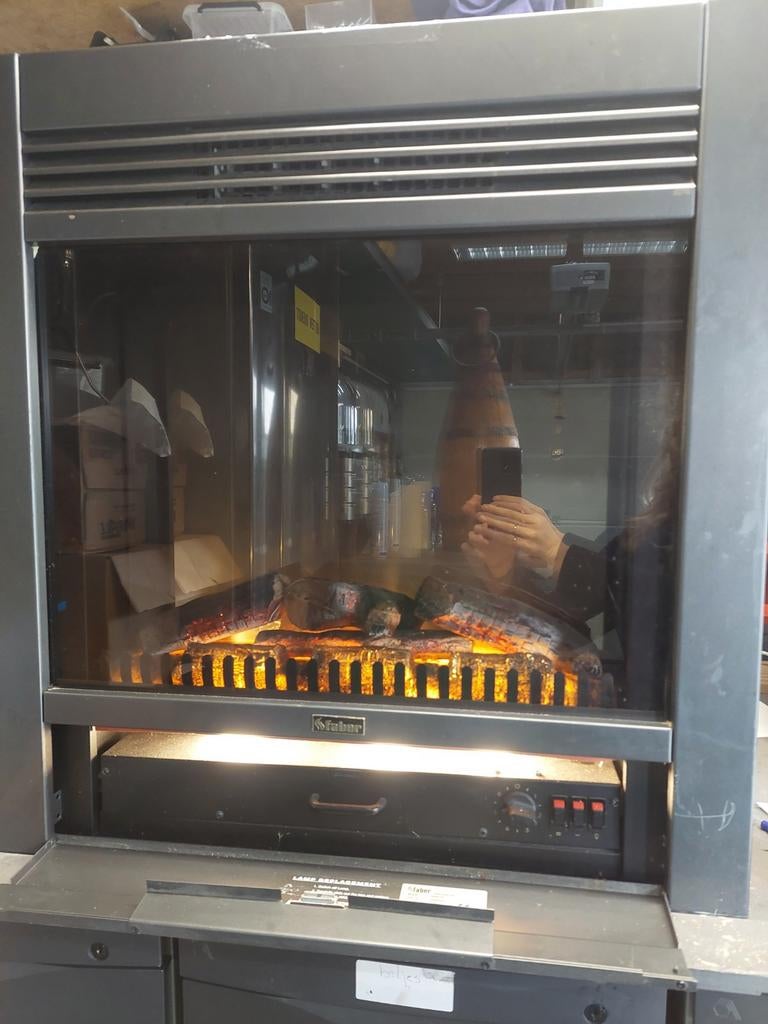 Faber elektrische inbouw haard, Ophalen, Vrijstaande haard, Elektrische haard