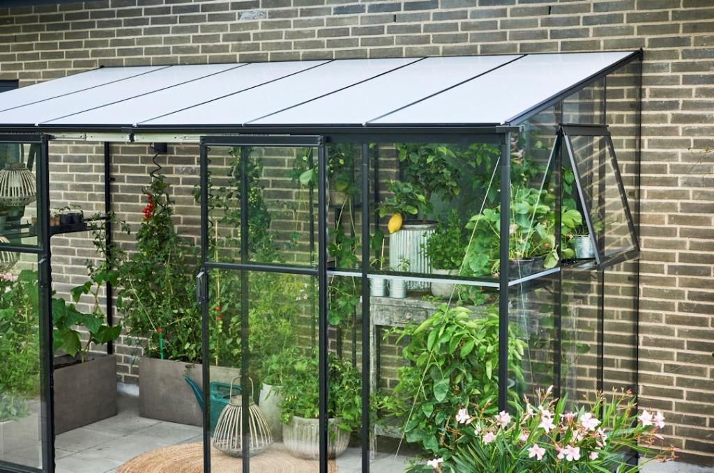 Muurkas Qube LT 26, zwart, VG 3mm + PC 6 mm, Verzenden, Nieuw