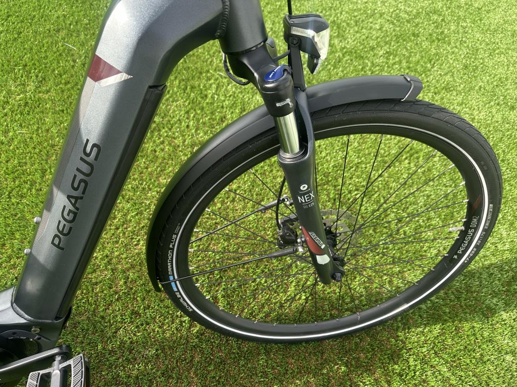 Pegasus opero Evo 5 elektrische Herenfiets belt Drive ✅, Versnellingen, Niet ingevuld, Zo goed als nieuw, Niet ingevuld