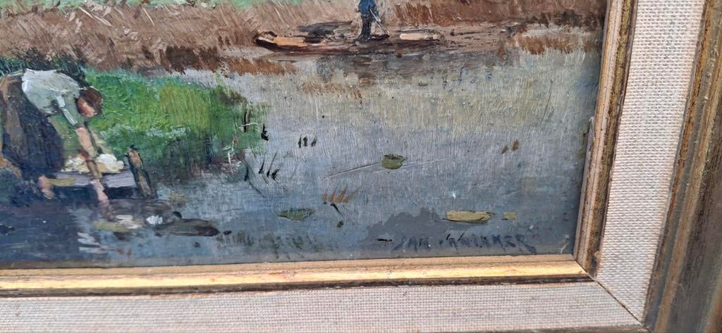 jan simon knikker sr, Antiek en Kunst, Ophalen of Verzenden