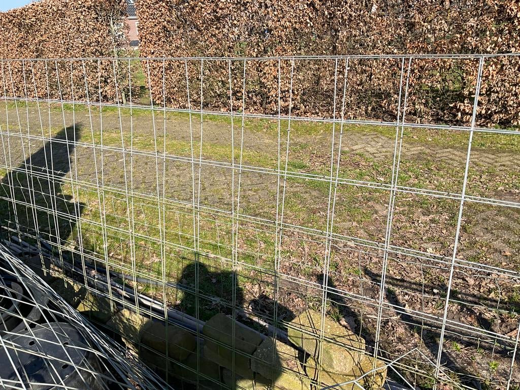 Gaaspanelen 210x130, mazen 10x10, Ophalen, Zo goed als nieuw, IJzer