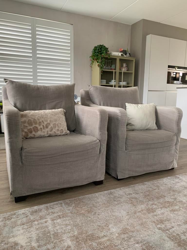 Fauteuils, Ophalen, Gebruikt, Stof