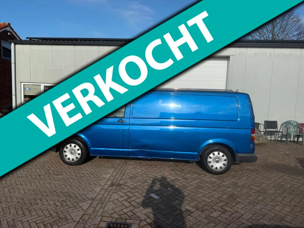 Volkswagen Transporter 2.5 TDI 340 Trendline DC AUTOMAAT!, Voorwielaandrijving, Gebruikt, Volkswagen, Origineel Nederlands