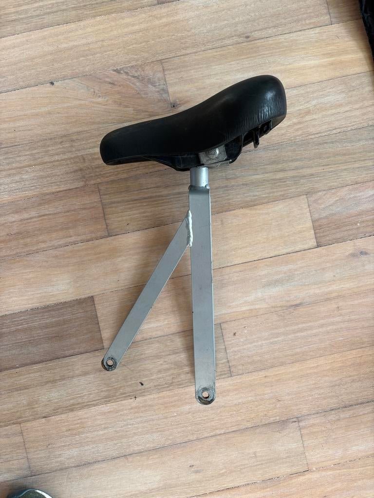 Zitje voor op Workcycles fiets, Fietsen en Brommers, Fietsonderdelen, Ophalen, Gebruikt, Algemeen, Zadel