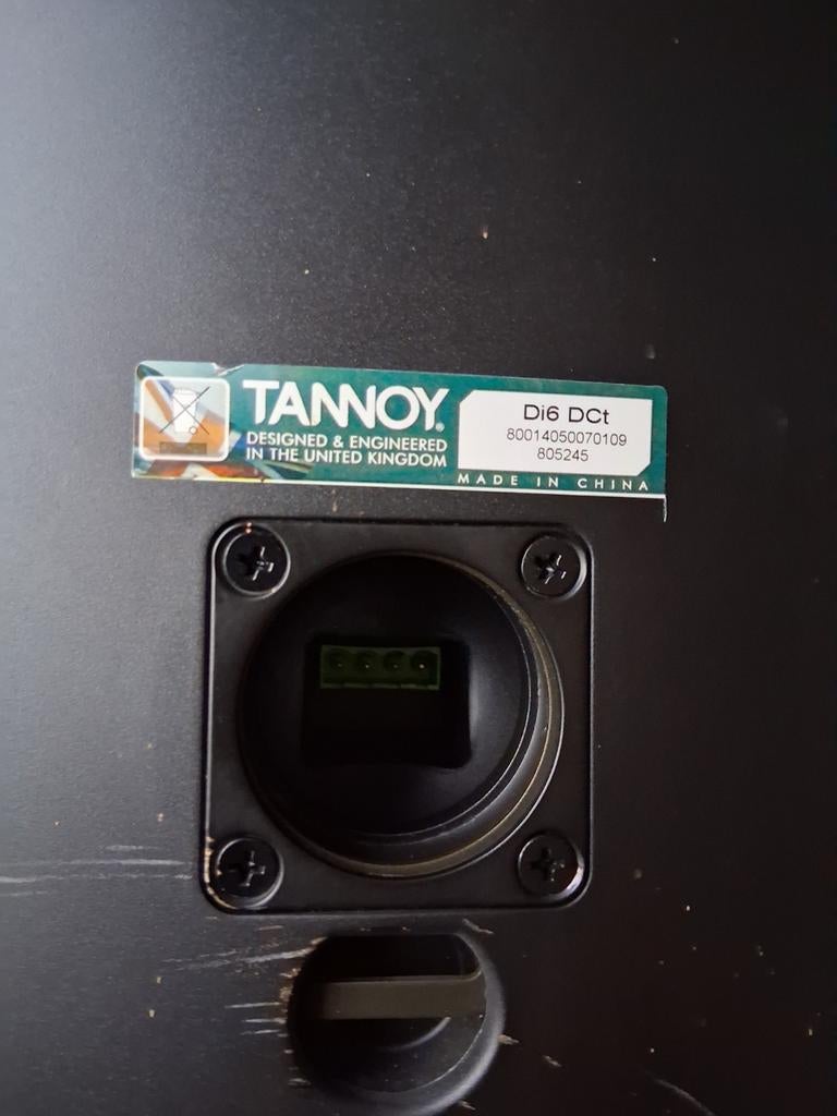 Tannoy DI6 DCT luidspreker set, Ophalen
