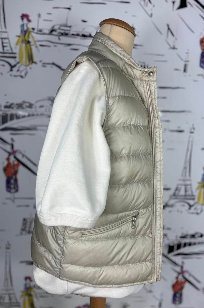 Moncler kinderen Gui bodywarmer jas maat 12 (360 euro), Moncler EU, Verzenden, Jongen of Meisje, Zo goed als nieuw