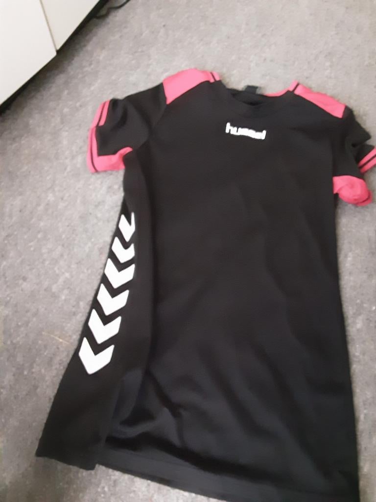 Zwart rose shirt, Maat 38/40 (M), Zwart, Ophalen of Verzenden, Korte mouw