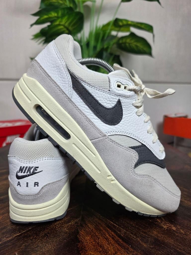 Nike Air Max 1 Greyscale maat 43, Zwart, Nike, Ophalen of Verzenden, Nike