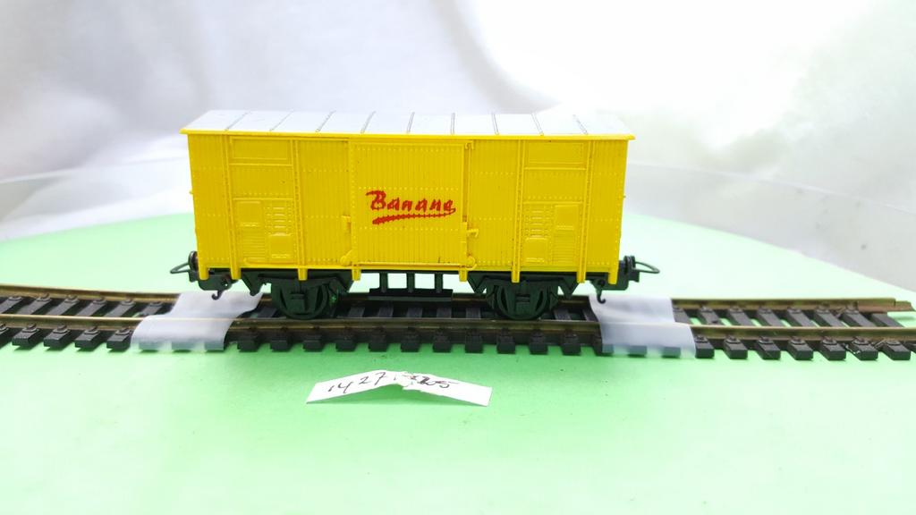 Lima H0 173 gesloten Banane goederen wagon 2008, Gelijkstroom, Wagon, Ophalen of Verzenden, Zo goed als nieuw