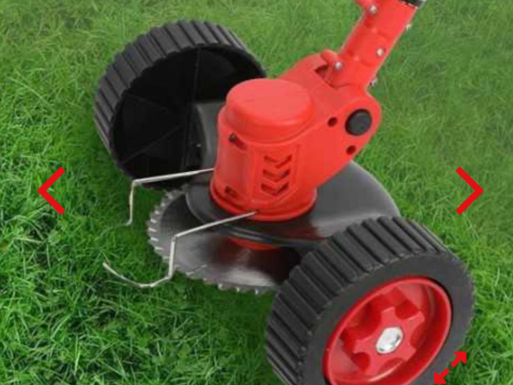 24 v grastrimmer met 2 accu,s zaag en messen wielen, Tuin en Terras, Ophalen of Verzenden, Nieuw, 10 tot 30 cm, Accu