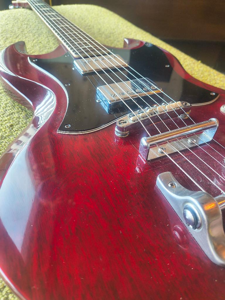 Ibanez prototype SG genaamd "Orfeo", Muziek en Instrumenten, Ophalen, Gebruikt, Solid body, Overige merken