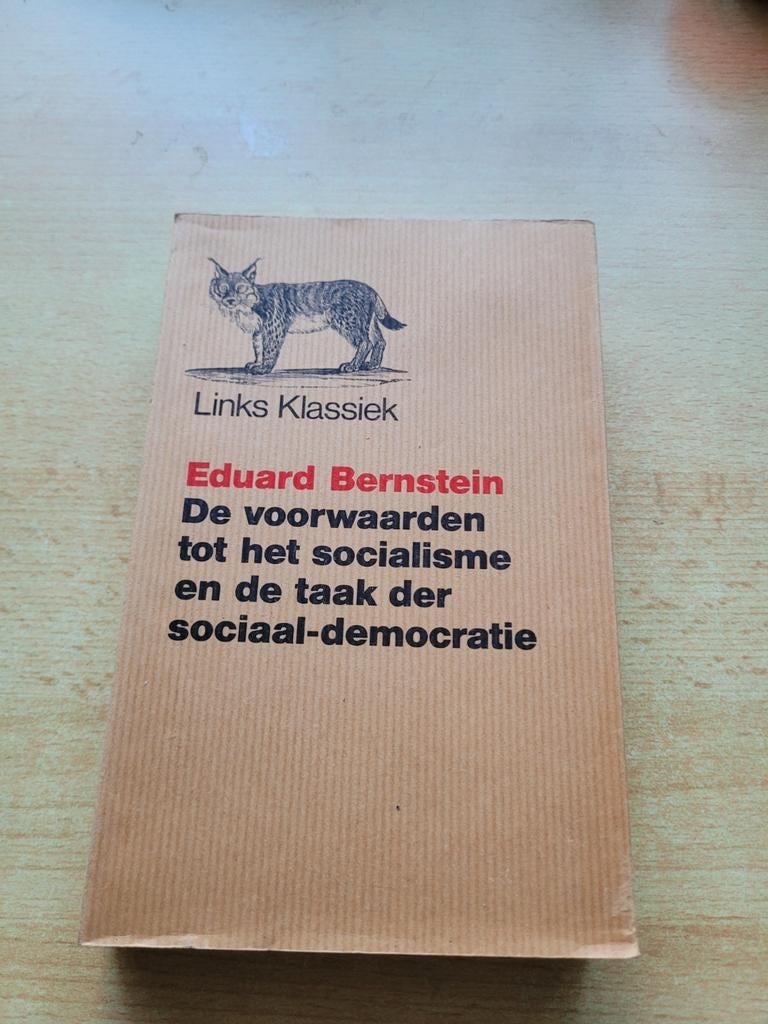 Eduard Bernstein, Ophalen of Verzenden, Zo goed als nieuw