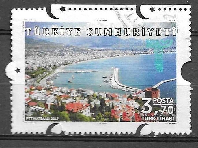 TURKIJE 2017, Ophalen of Verzenden, Overige landen, Gestempeld