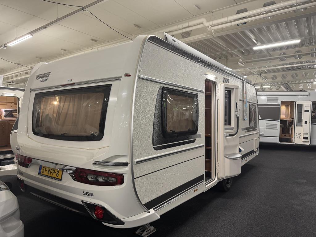 Fendt Opal 560 SRF 2019 AIRCO + LUIFEL!!!, Caravans en Kamperen, Standaardzit, Overige typen, Bedrijf, Tot en met 4
