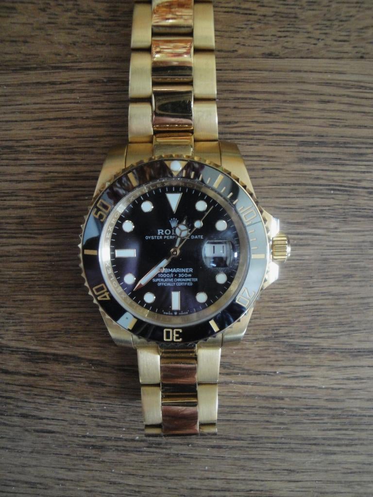 NIEUW!! Heren horloge (automaat+date), Overige merken, Staal, Staal, Polshorloge