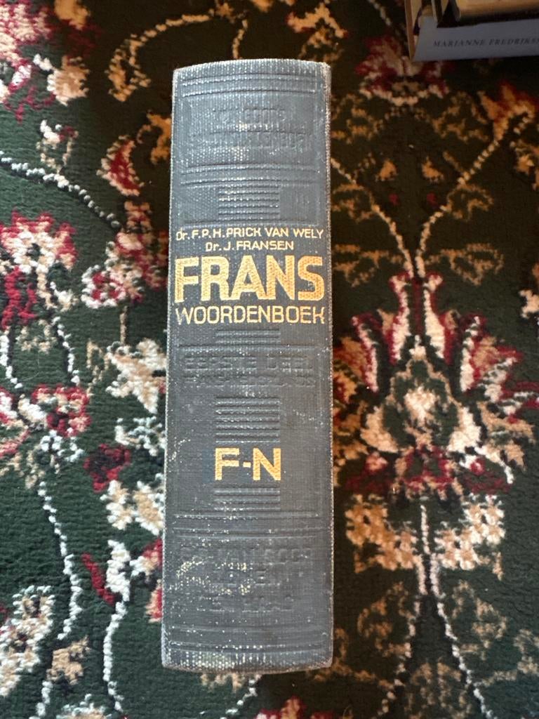 Oud Frans Woordenboek - Dr. F.P.H. Prick van Wely, Ophalen of Verzenden, Gelezen, Overige uitgevers, Frans