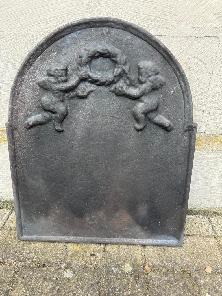 Vuurplaat gietijzer, Huis en Inrichting, Haarden, Ophalen, Gebruikt, Vrijstaande haard, Houthaard