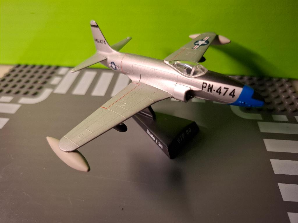 Del Prado - Lockheed P-80 Shooting Star 1/96 MIB, Verzamelen, Ophalen of Verzenden, Zo goed als nieuw, Schaalmodel