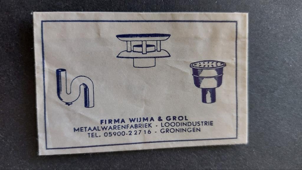 Groningen, Firma Wijma & Grol metaalwarenfabriek, Verzenden, Nederland