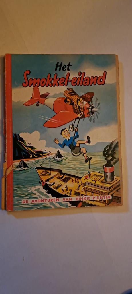 Het Smokkel-eiland - Avonturen van Pinkie Pienter, Ophalen of Verzenden, Gelezen, Onbekend