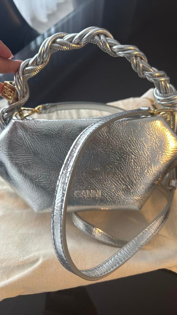 Ganni tas, Ophalen of Verzenden, Zo goed als nieuw, Schoudertasje