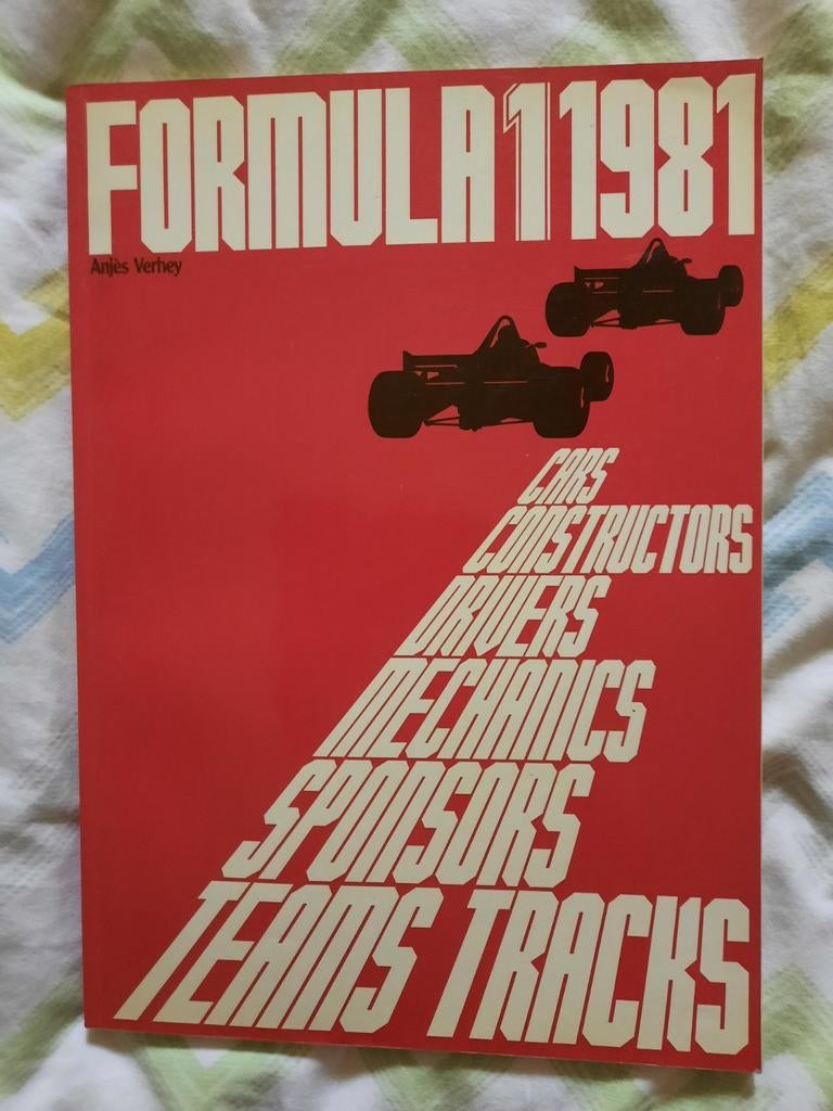 Formule 1 1981 - Anjes Verhey, Boeken, Ophalen of Verzenden, Gelezen, Algemeen, Anjes Verhey