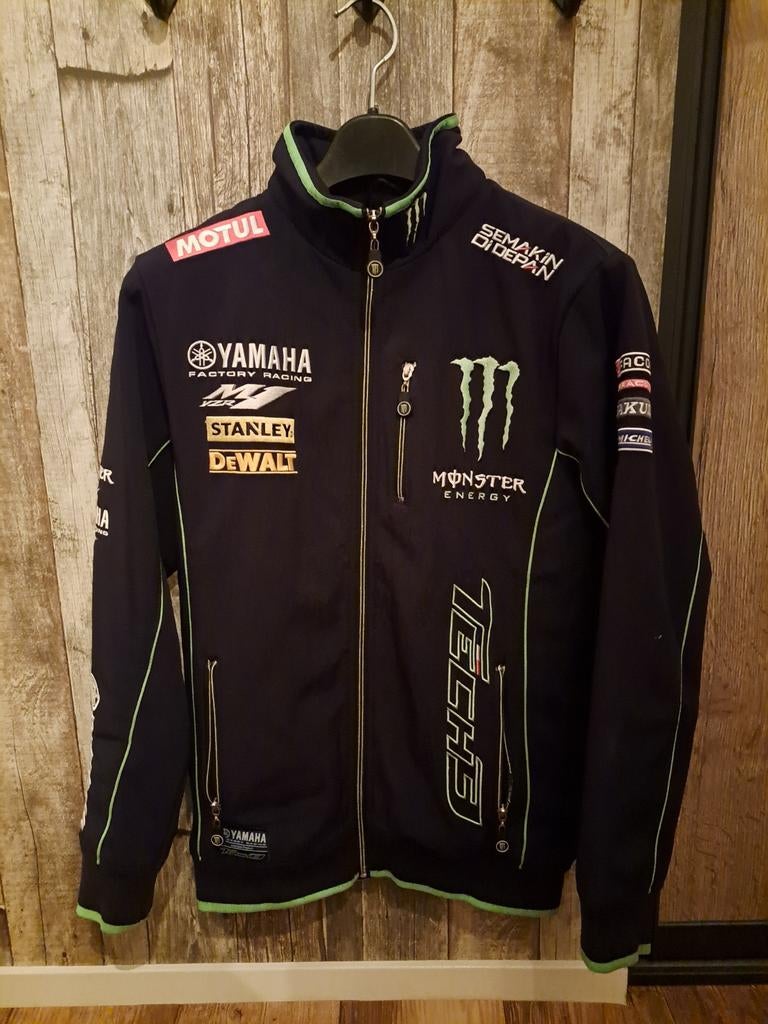 Monster Energie Softshell Jas - Maat M, Maat 48/50 (M), Zwart, Ophalen of Verzenden, Zo goed als nieuw