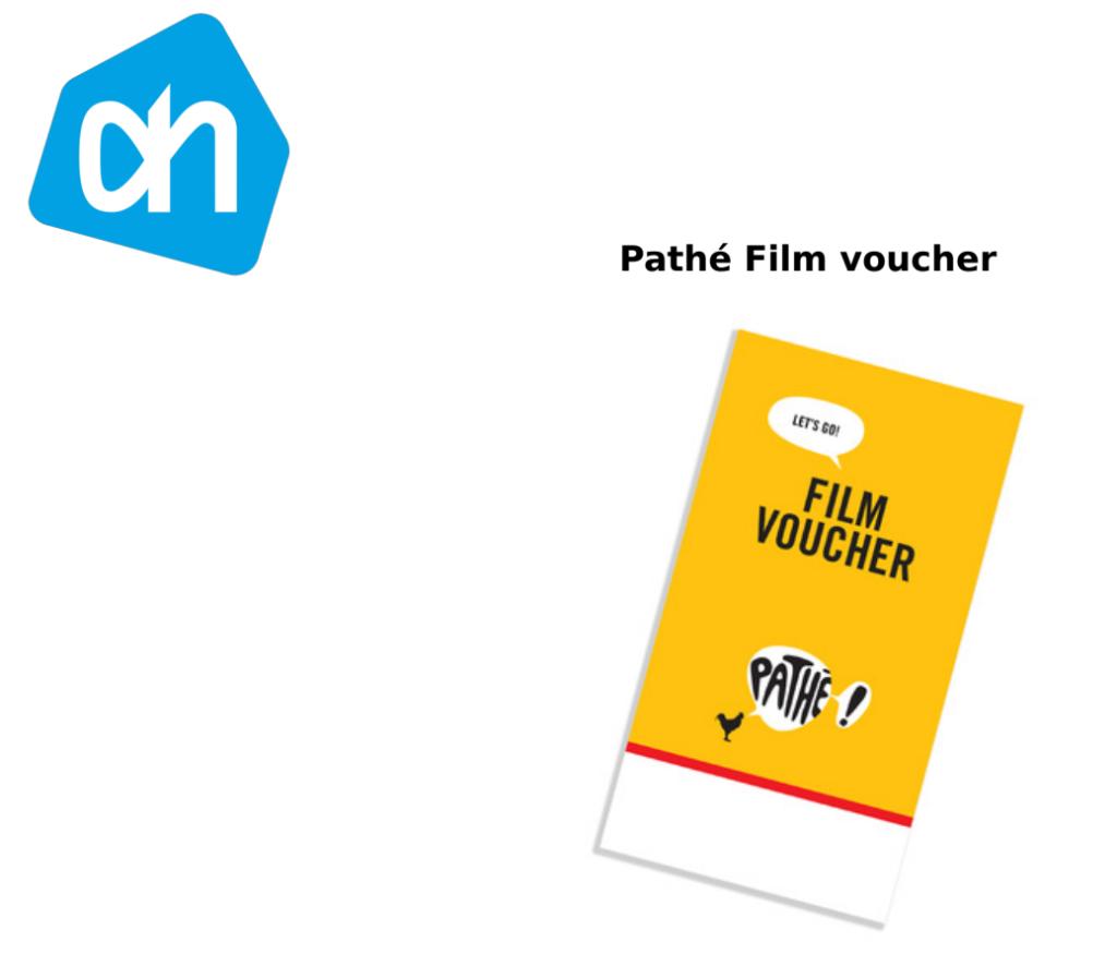 Pathe filmvouchers, Tickets en Kaartjes, Eén persoon, Vrijkaartje alle films