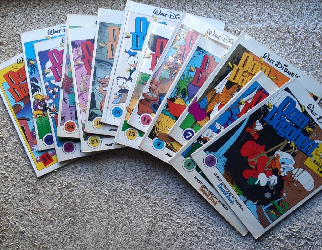 Dagobert Duck stripalbums, Meerdere stripboeken, Ophalen of Verzenden, Zo goed als nieuw