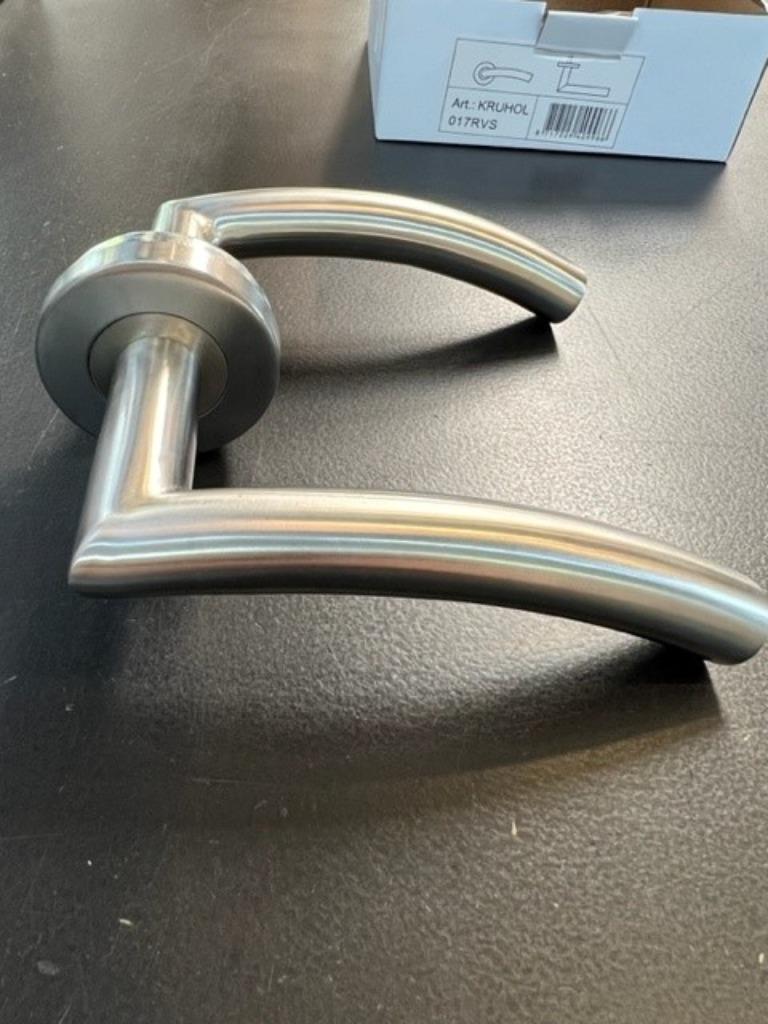 Deurkruk  BL 103 RVS, Ophalen, Nieuw, Rvs, Klink of Kruk