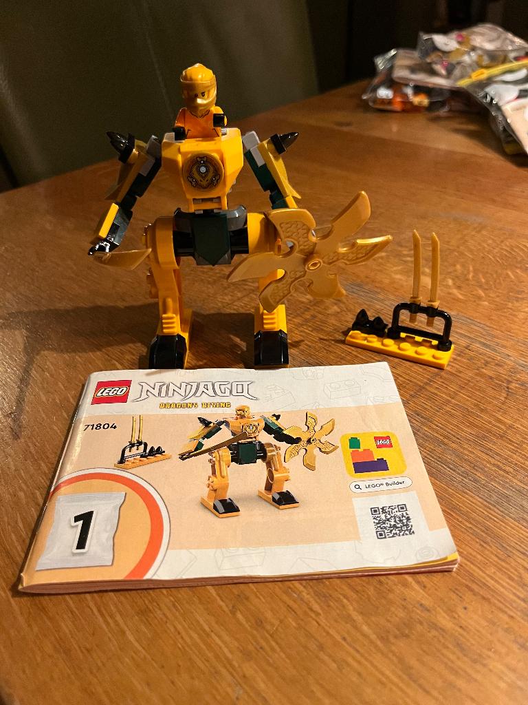 LEGO NINJAGO Arins strijdmecha 71804, Ophalen, Nieuw, Complete set, Lego