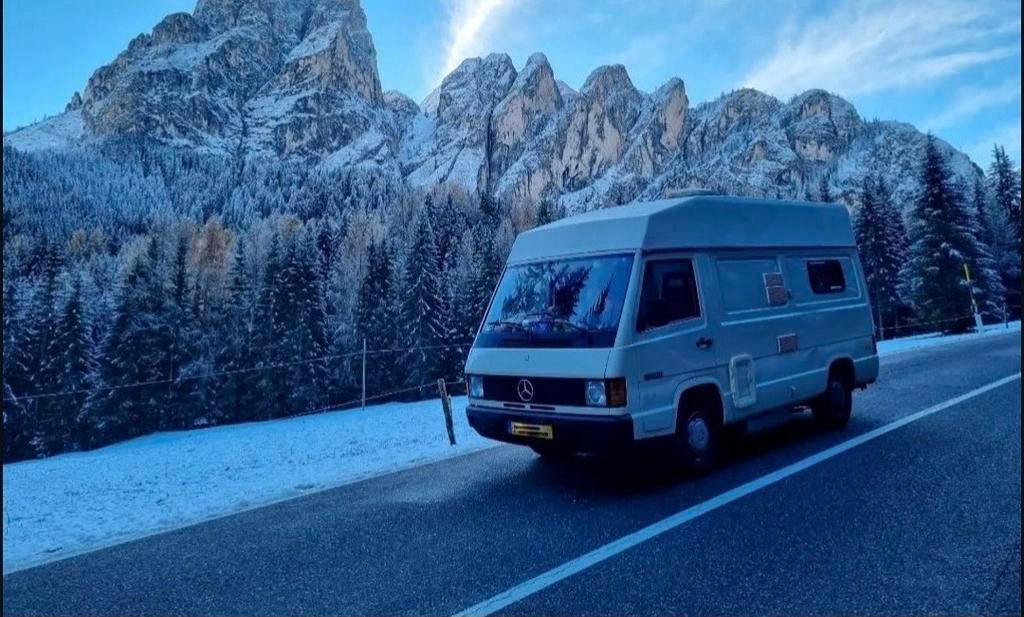 Mercedes camper Mb100d 1989 5 zitplaatsen met gordel, Ophalen