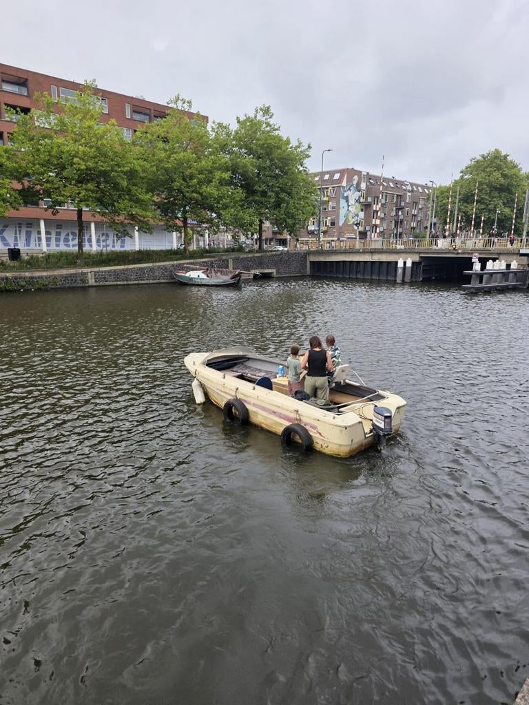 Leuke kleine boot - Ruilen voor speedboot mogelijk!, Watersport en Boten, Ophalen, Gebruikt
