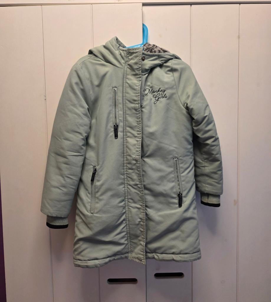 Me and my monkey winterjas maat 116, Meisje, Ophalen of Verzenden, Zo goed als nieuw, Me and my monkey