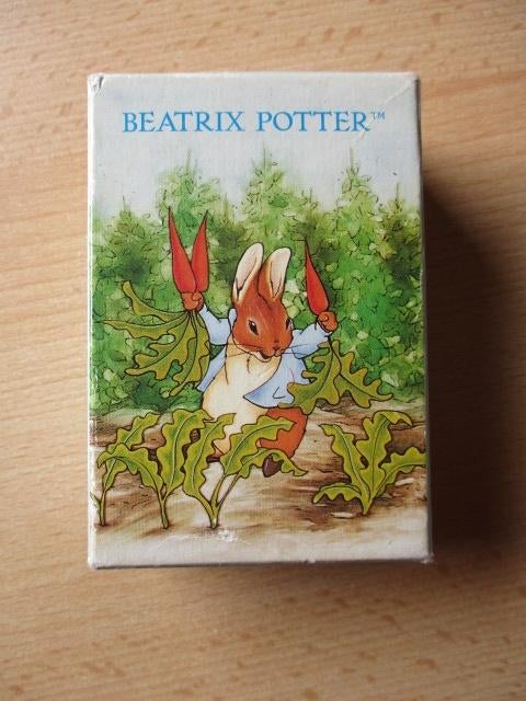 Beatrix Potter Pieter Rabbit kwartetspel Rubinstein 2000, Ophalen of Verzenden, Gebruikt