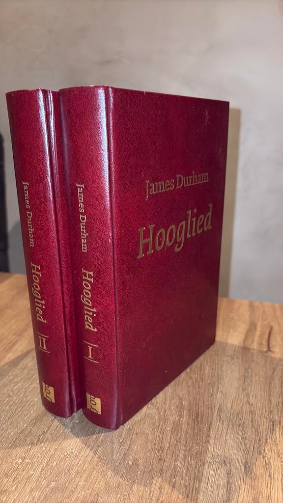 KR-1. James Durham. Hooglied. Deel 1 en 2, Ophalen of Verzenden, Zo goed als nieuw