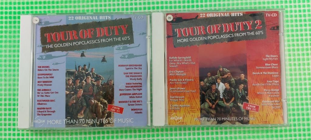 Tour of duty deel 1 en 2 cd.                          Starcd, Ophalen of Verzenden, Zo goed als nieuw