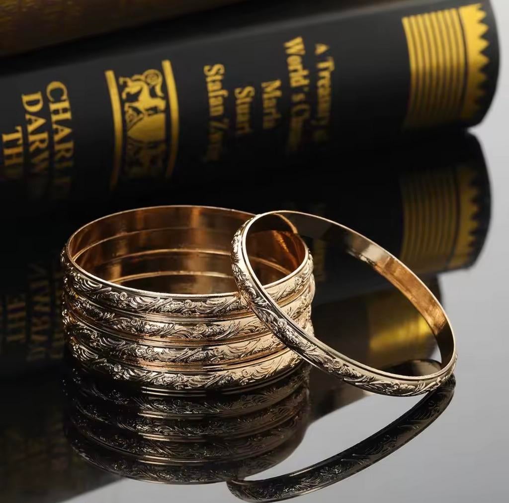 Gouden beldi set 5st, Ophalen of Verzenden, Nieuw, Goud