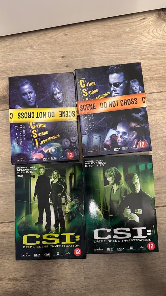 CSI Crime Scene Investigation collectie, Cd's en Dvd's, Vanaf 12 jaar, Ophalen of Verzenden, Zo goed als nieuw