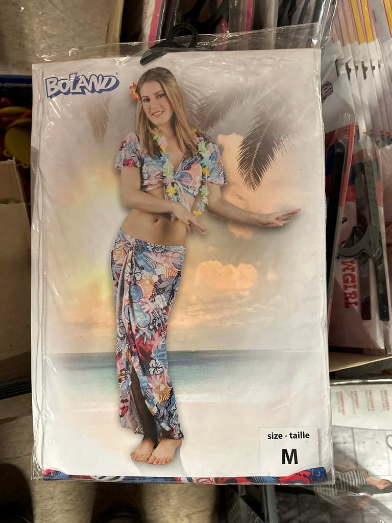 Hawaii Setje - 6x M - Leuk voor Vriendinnen/Collega's, Maat 38/40 (M), Nieuw, Ophalen of Verzenden, Overige thema's