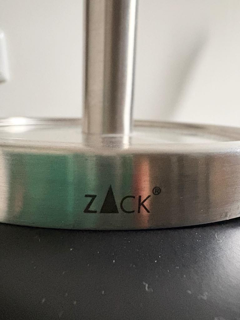 RVS toiletrolhouder merk Zack, Ophalen, Zo goed als nieuw, Grijs, Overige typen