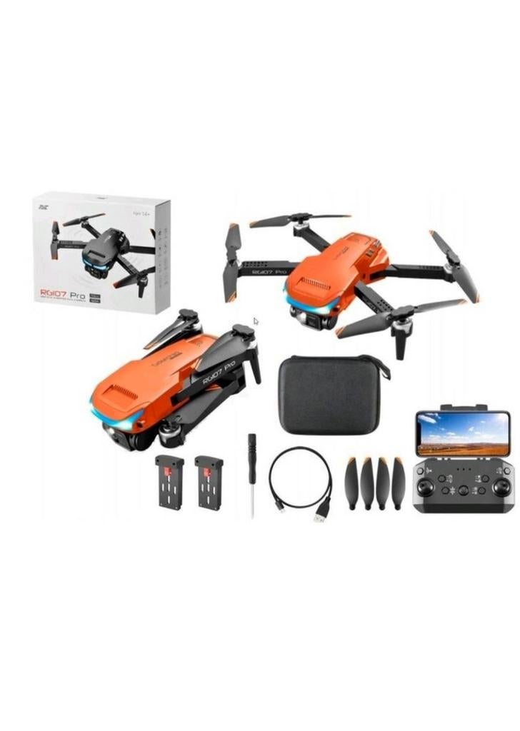 RG107 Drone - 4K Camera, Obstakel Vermijden - Nieuw!, Cameradrone, 100 tot 1000 meter, Overige merken, Nieuw