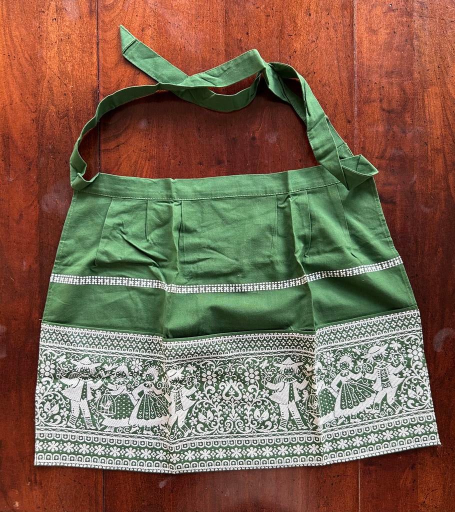 Nieuwe handgemaakte schort uit Tirol, Ophalen of Verzenden, Nieuw, Groen, Schort