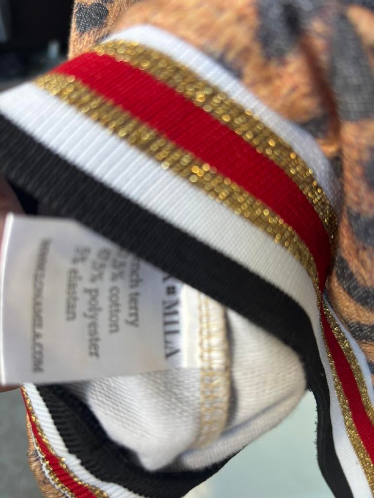 trui leopard Lona & Mila, Verzenden, Zo goed als nieuw, Maat 36 (S), Bruin