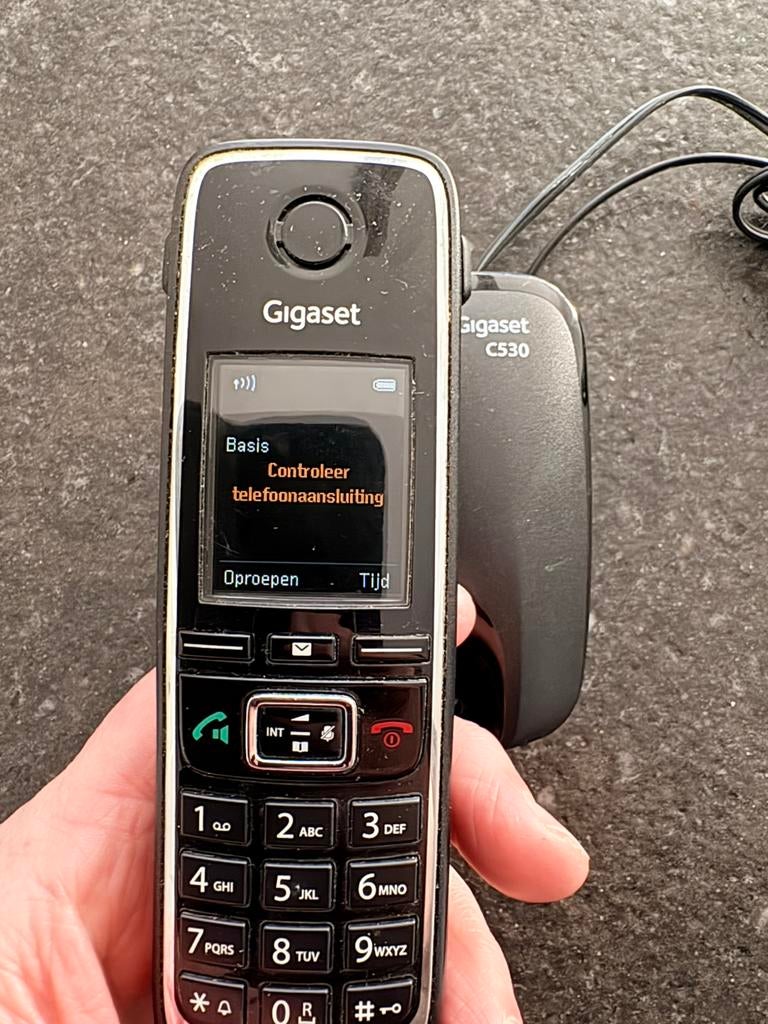 Gigaset Siemens C530 met 2 handsets, Telecommunicatie, Vaste telefoons | Handsets en Draadloos, Ophalen of Verzenden, Zo goed als nieuw