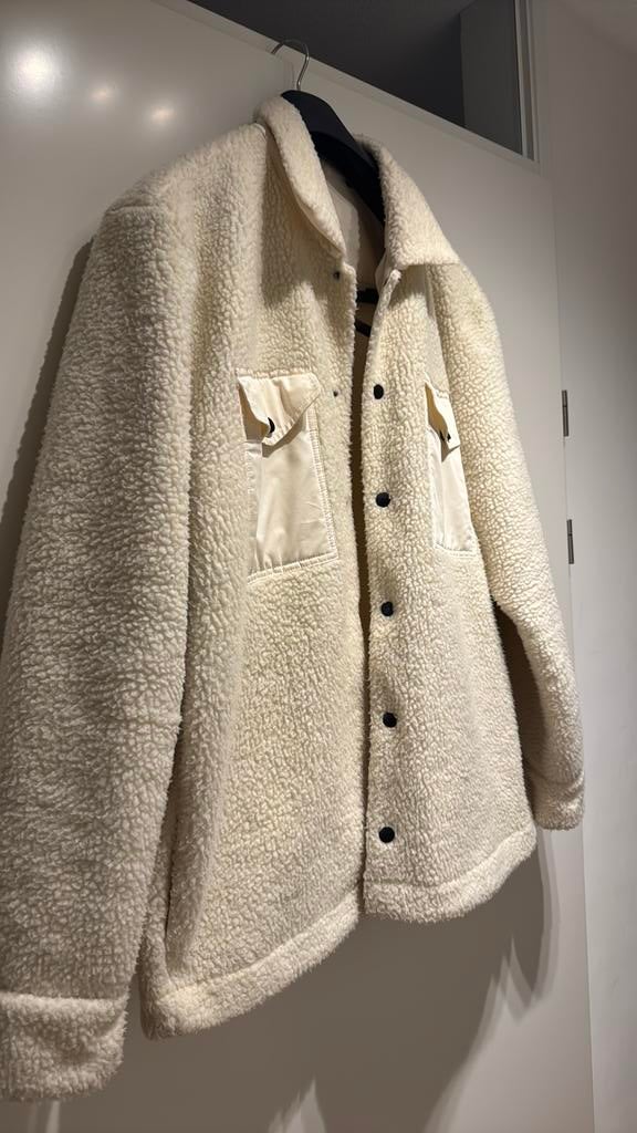 Hugo Boss teddy jacket, Ophalen of Verzenden, Zo goed als nieuw, Wit