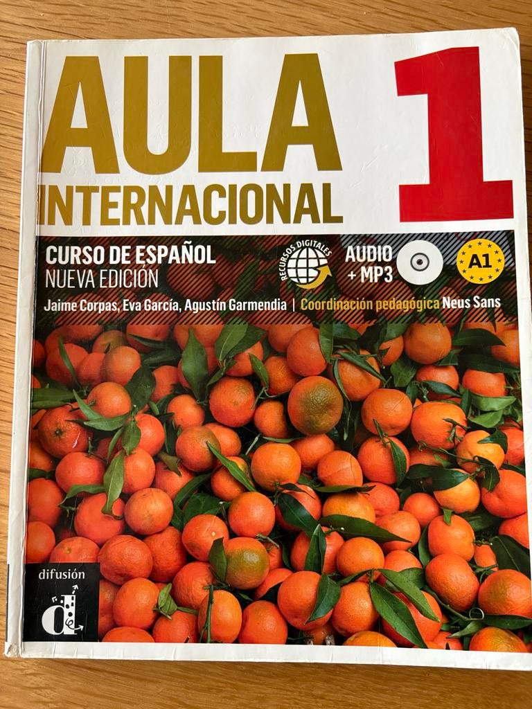 Spaans Leerboek AULA Internacional A1, Boeken, Ophalen, Beta, Zo goed als nieuw, Overige niveaus